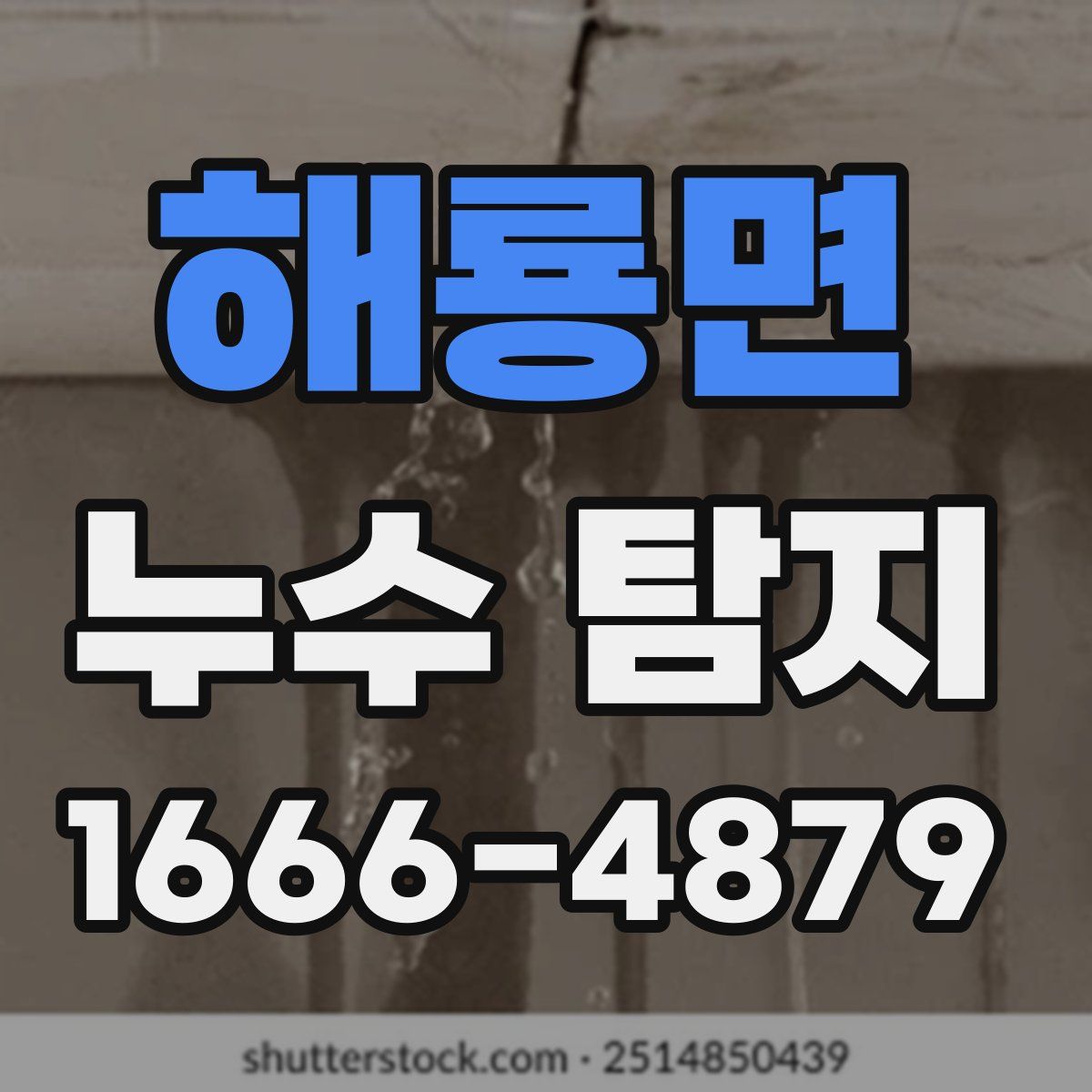 해룡면 누수 탐지