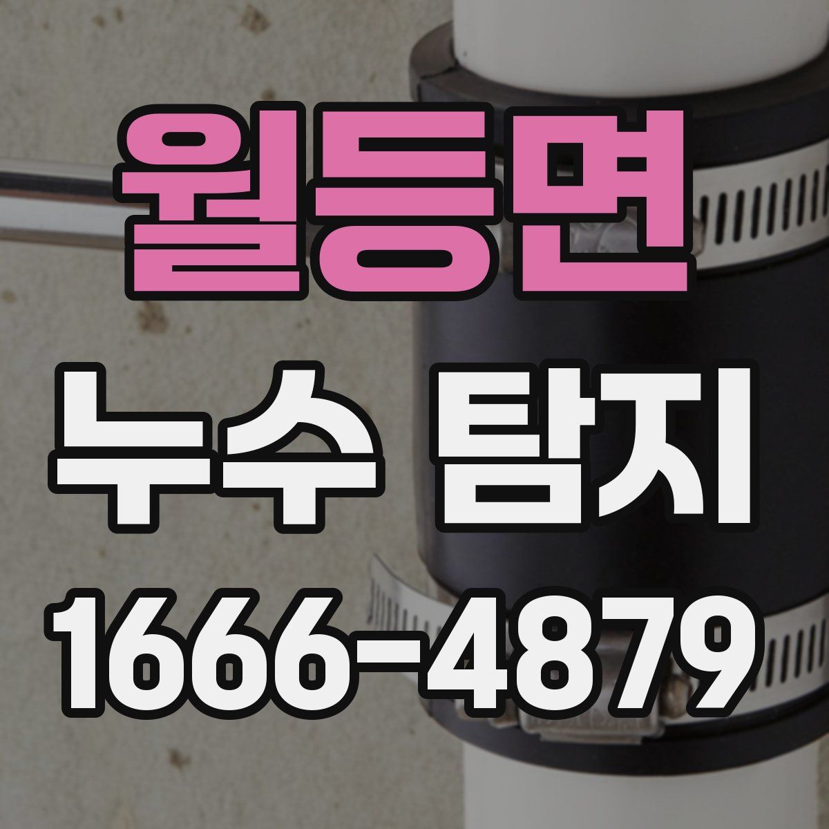 월등면 누수 탐지