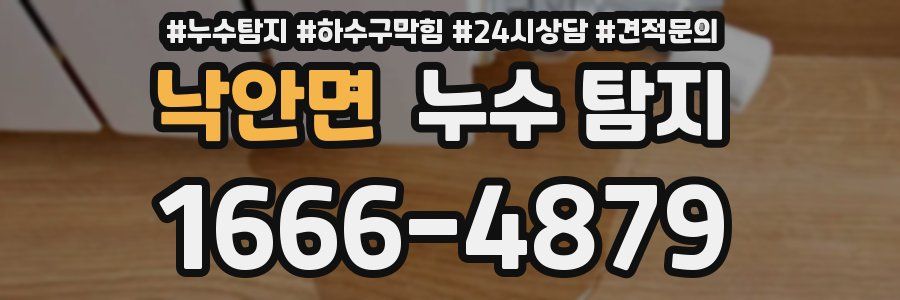 낙안면 누수 탐지