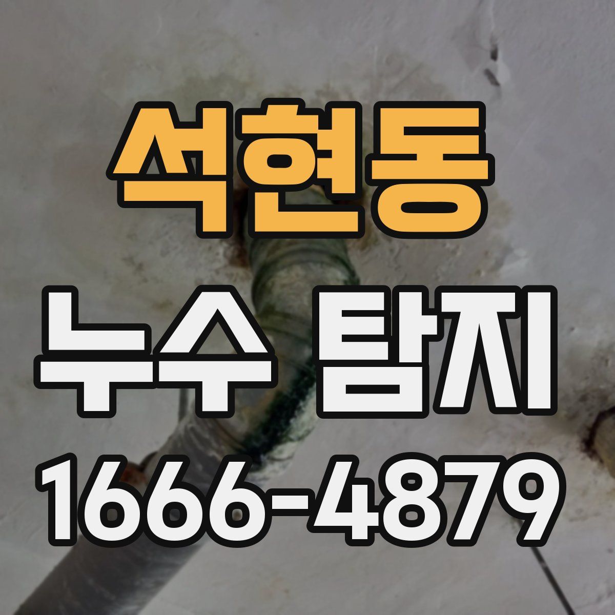 석현동 누수 탐지