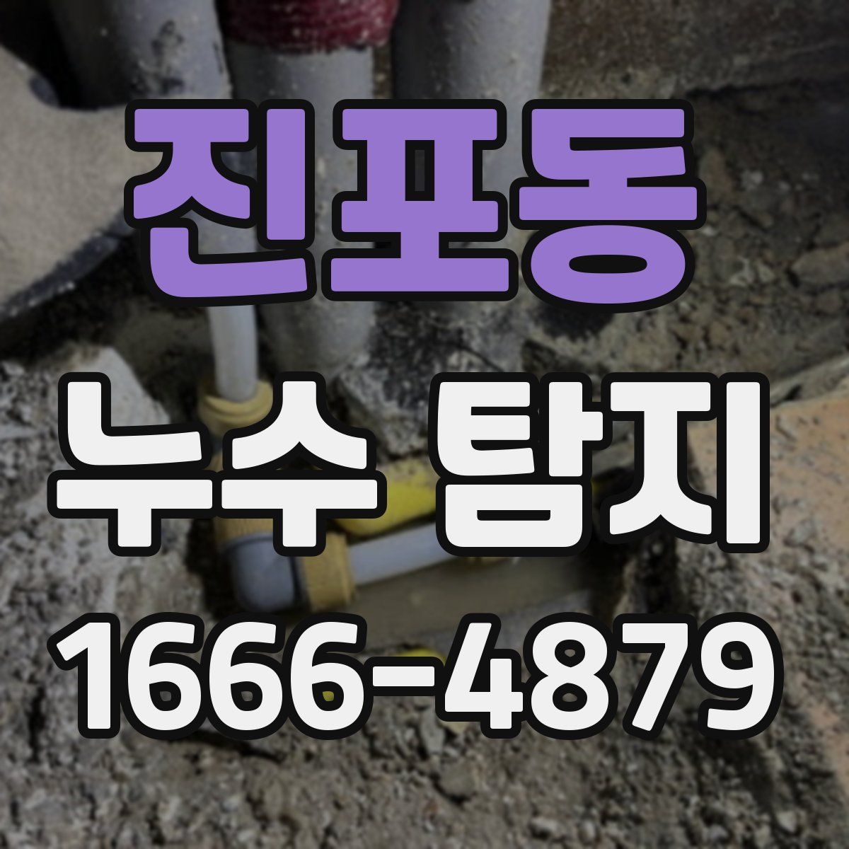 진포동 누수 탐지