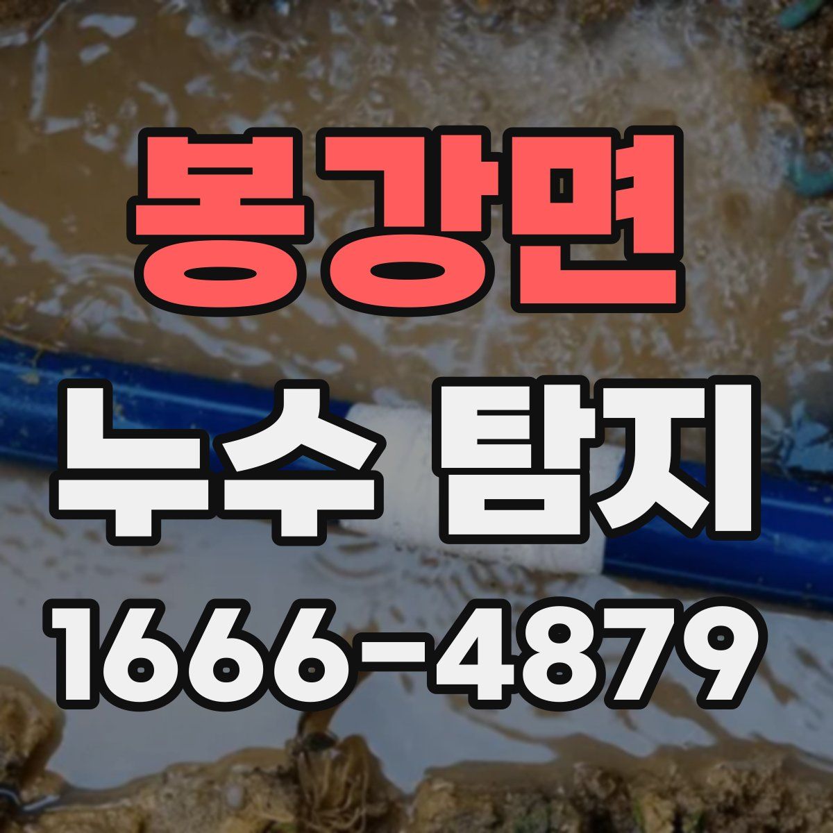 봉강면 누수 탐지