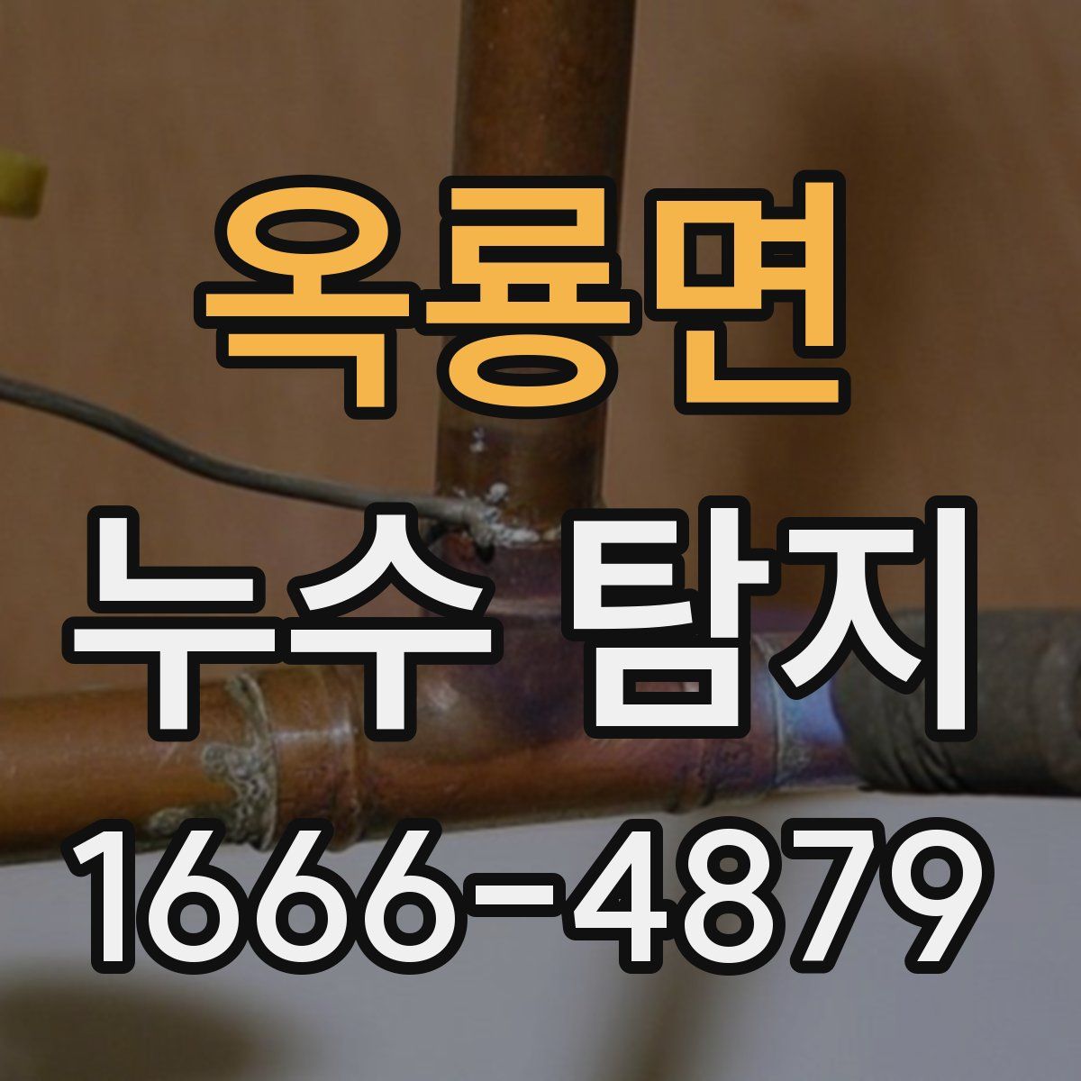 옥룡면 누수 탐지