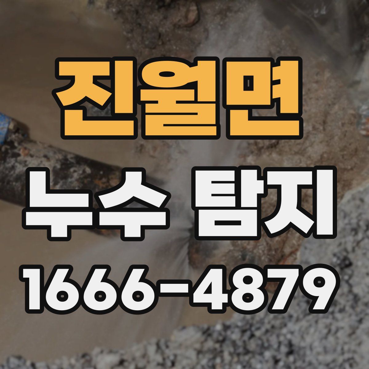 진월면 누수 탐지