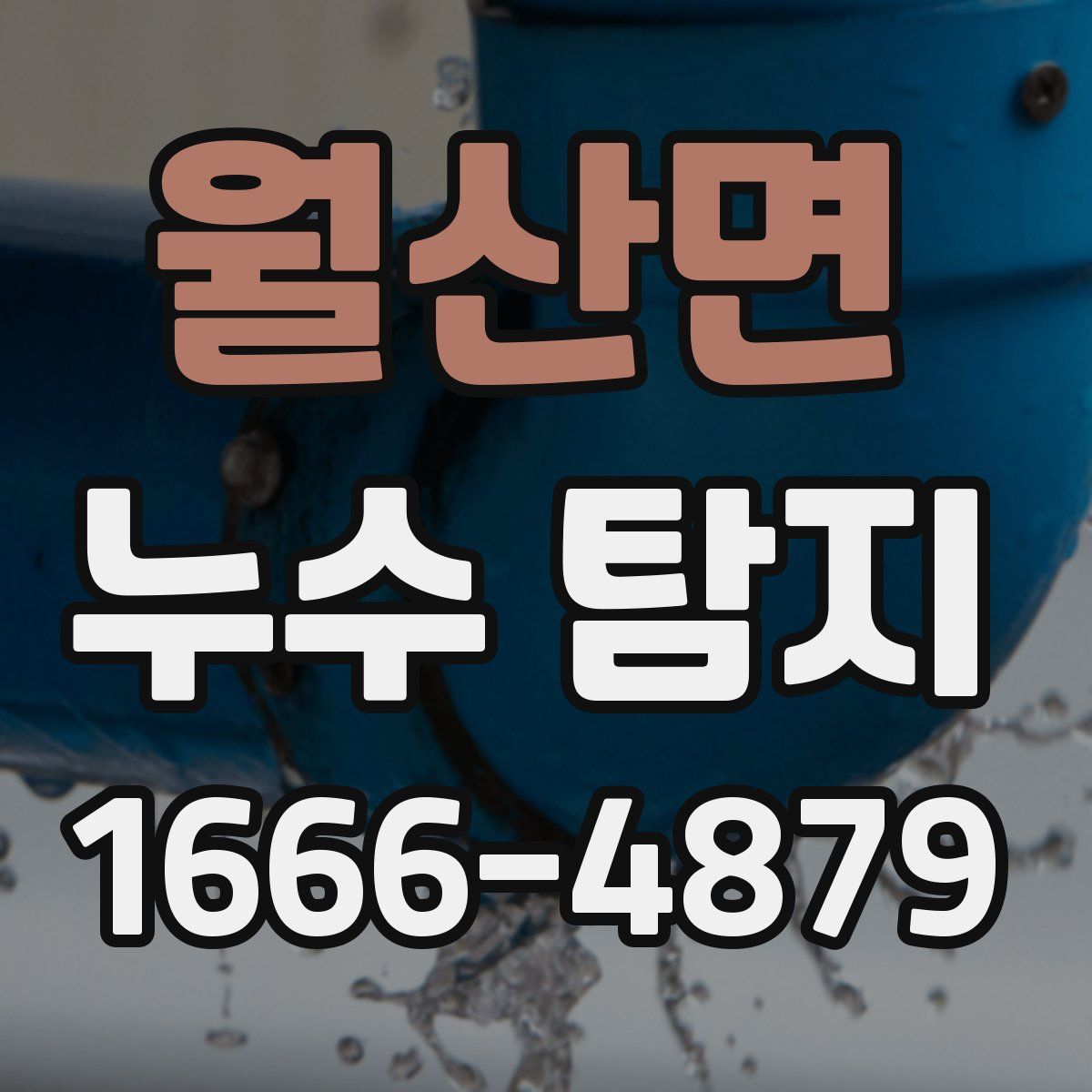월산면 누수 탐지