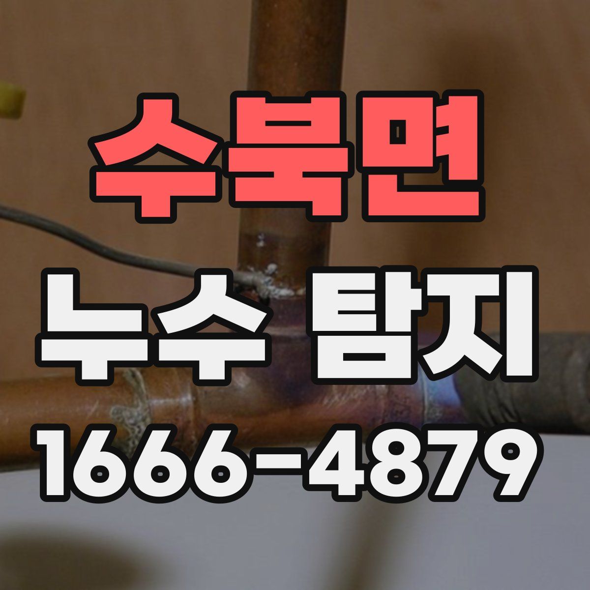 수북면 누수 탐지