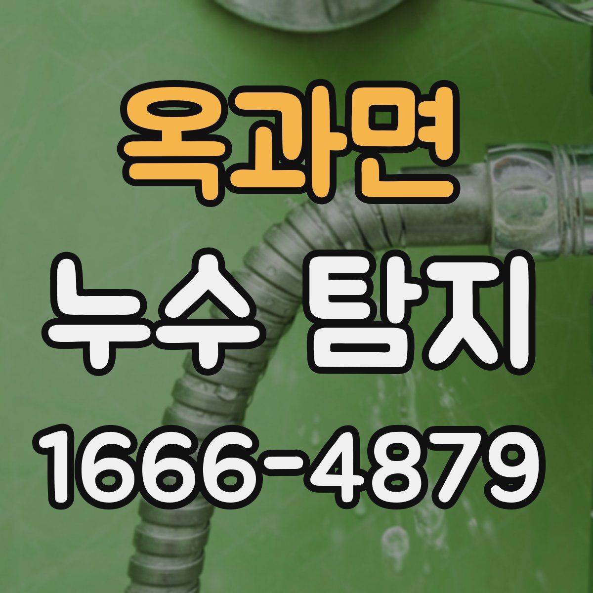 옥과면 누수 탐지