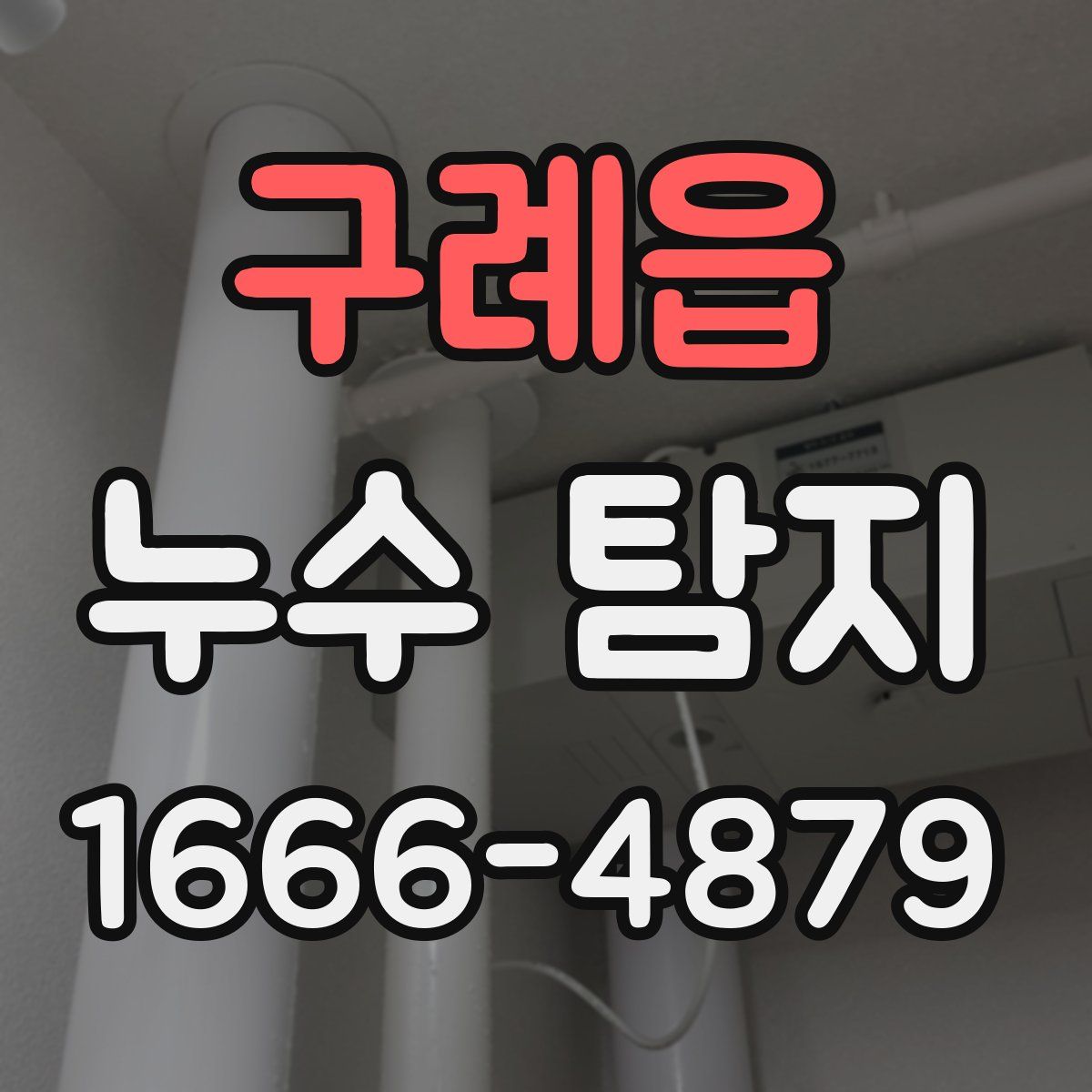 구례읍 누수 탐지