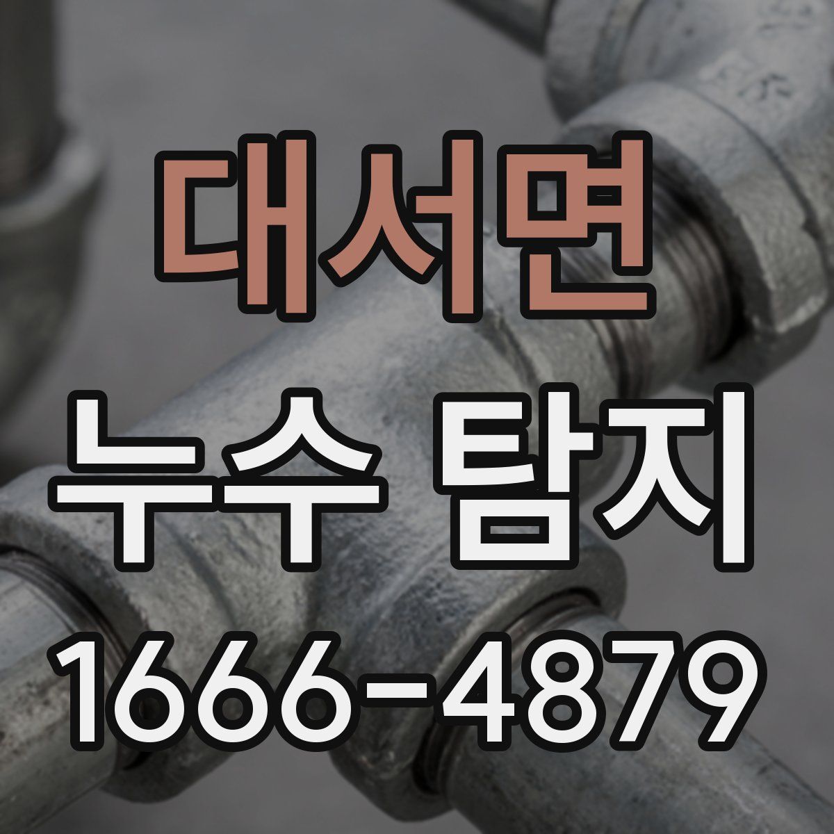 대서면 누수 탐지