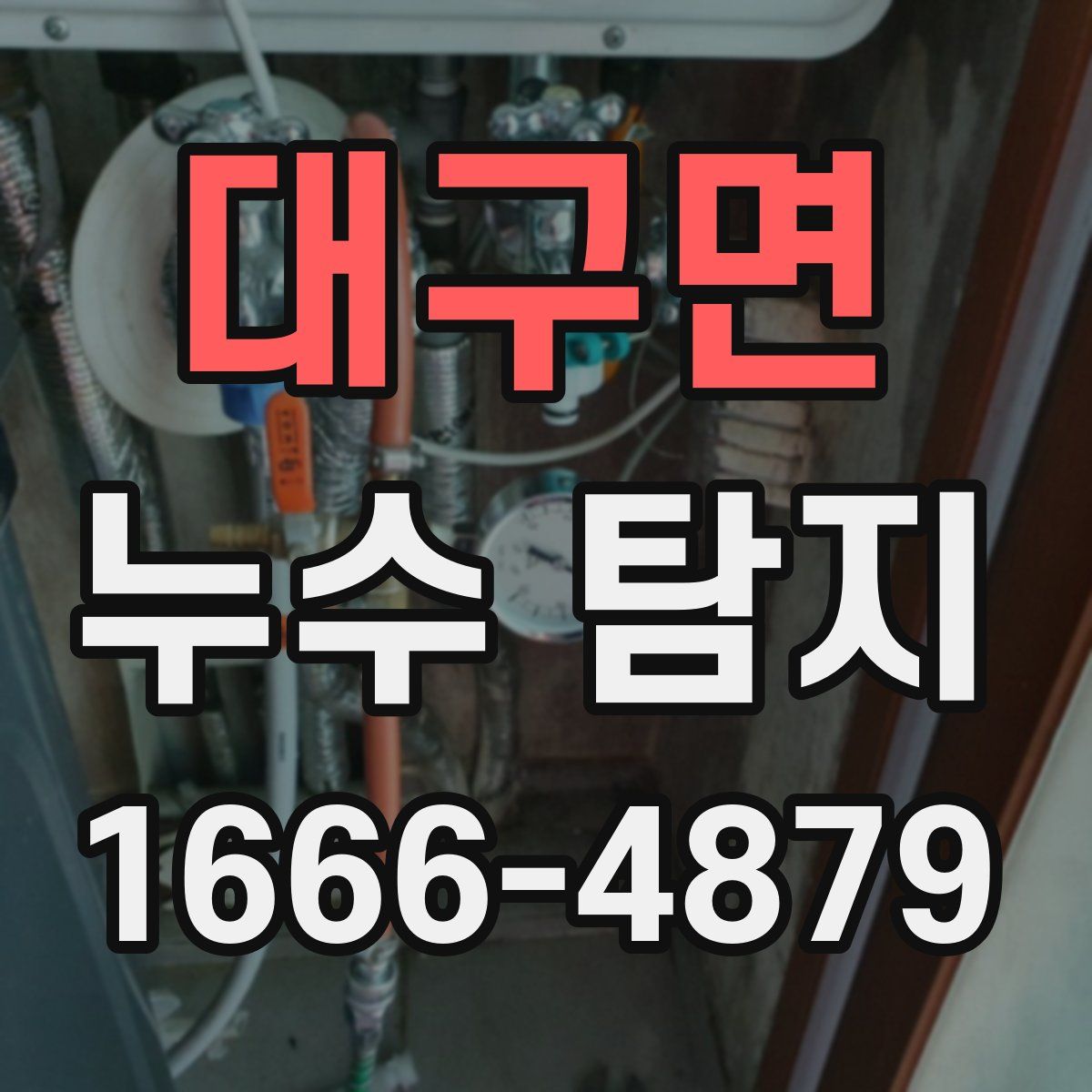 대구면 누수 탐지