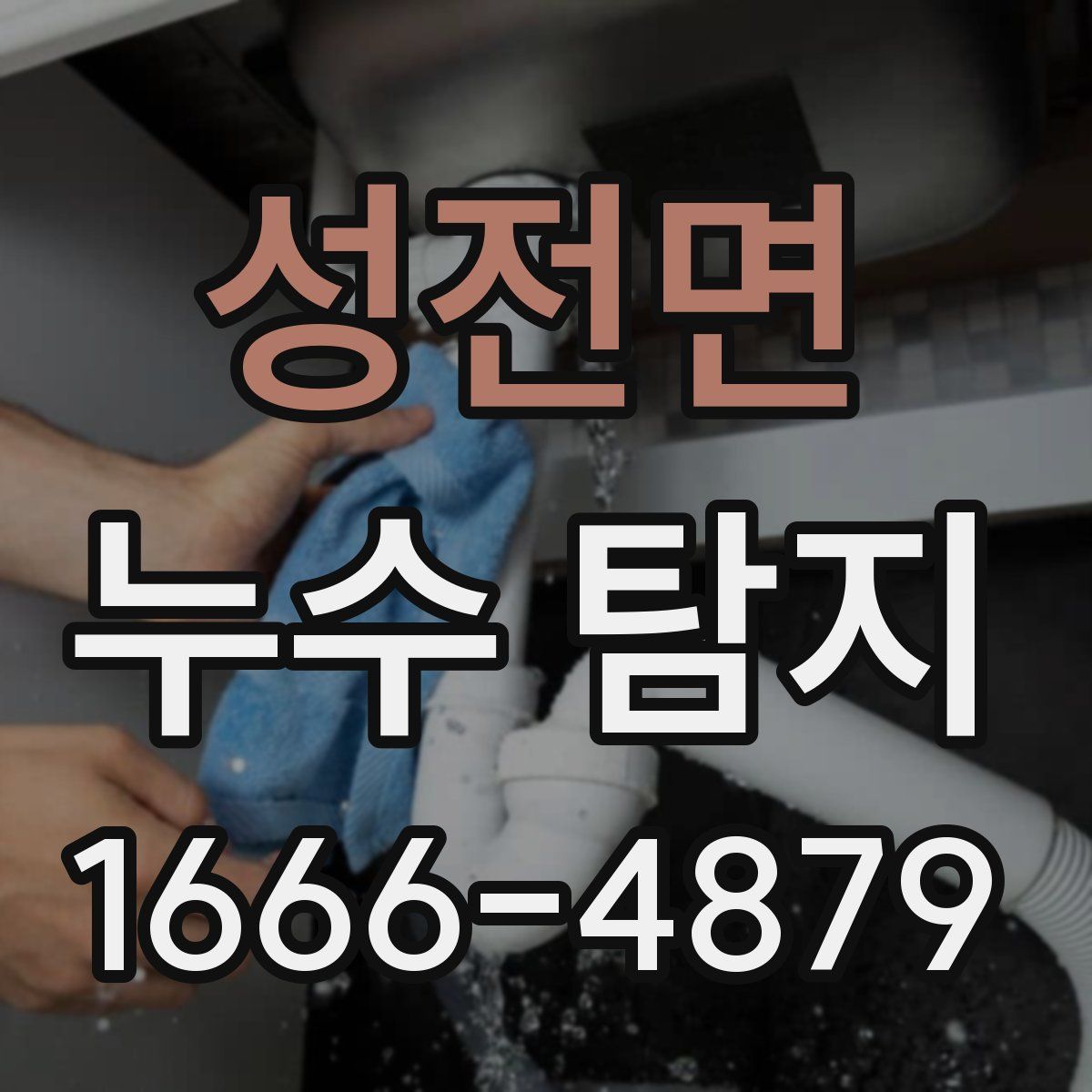 성전면 누수 탐지