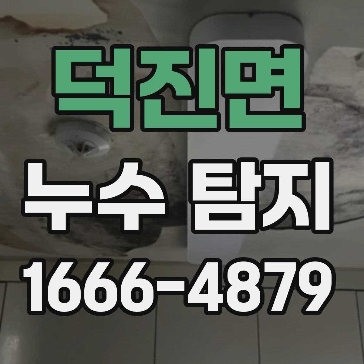 덕진면 누수 탐지
