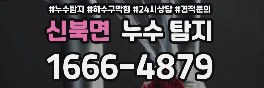 신북면 누수 탐지