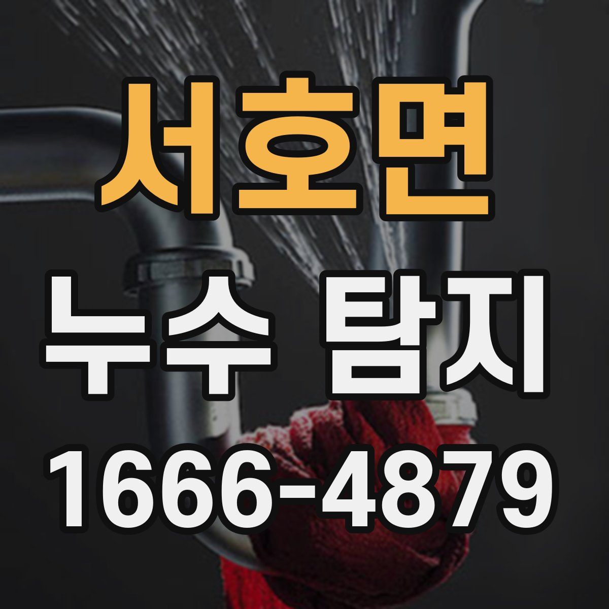 서호면 누수 탐지
