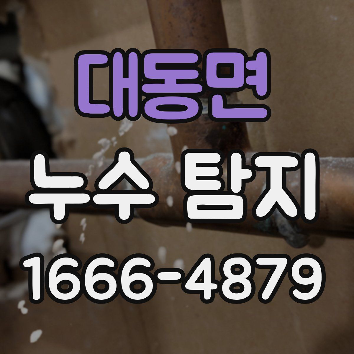 대동면 누수 탐지
