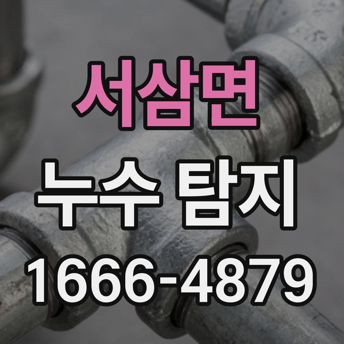 서삼면 누수 탐지