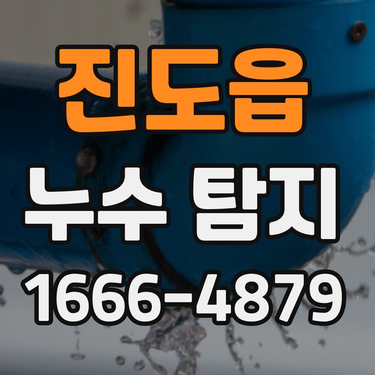 진도읍 누수 탐지