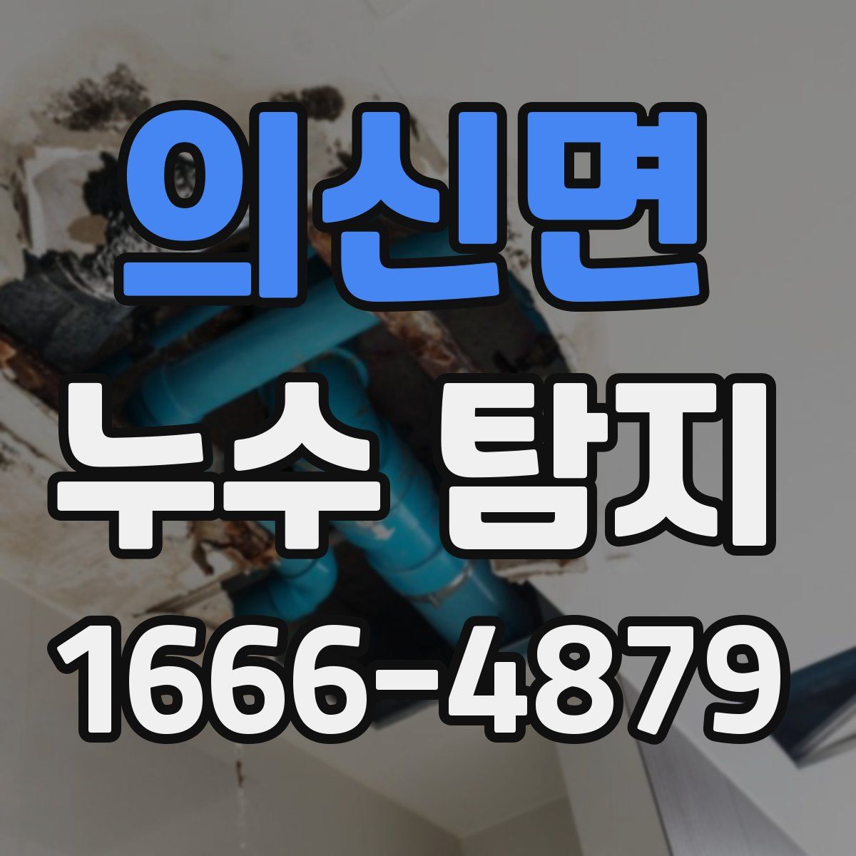 의신면 누수 탐지