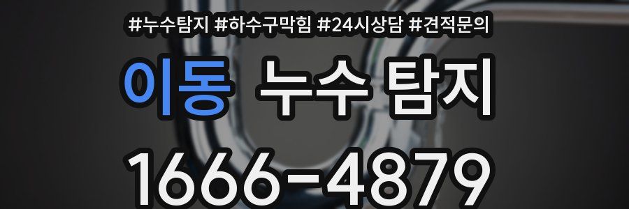 이동 누수 탐지