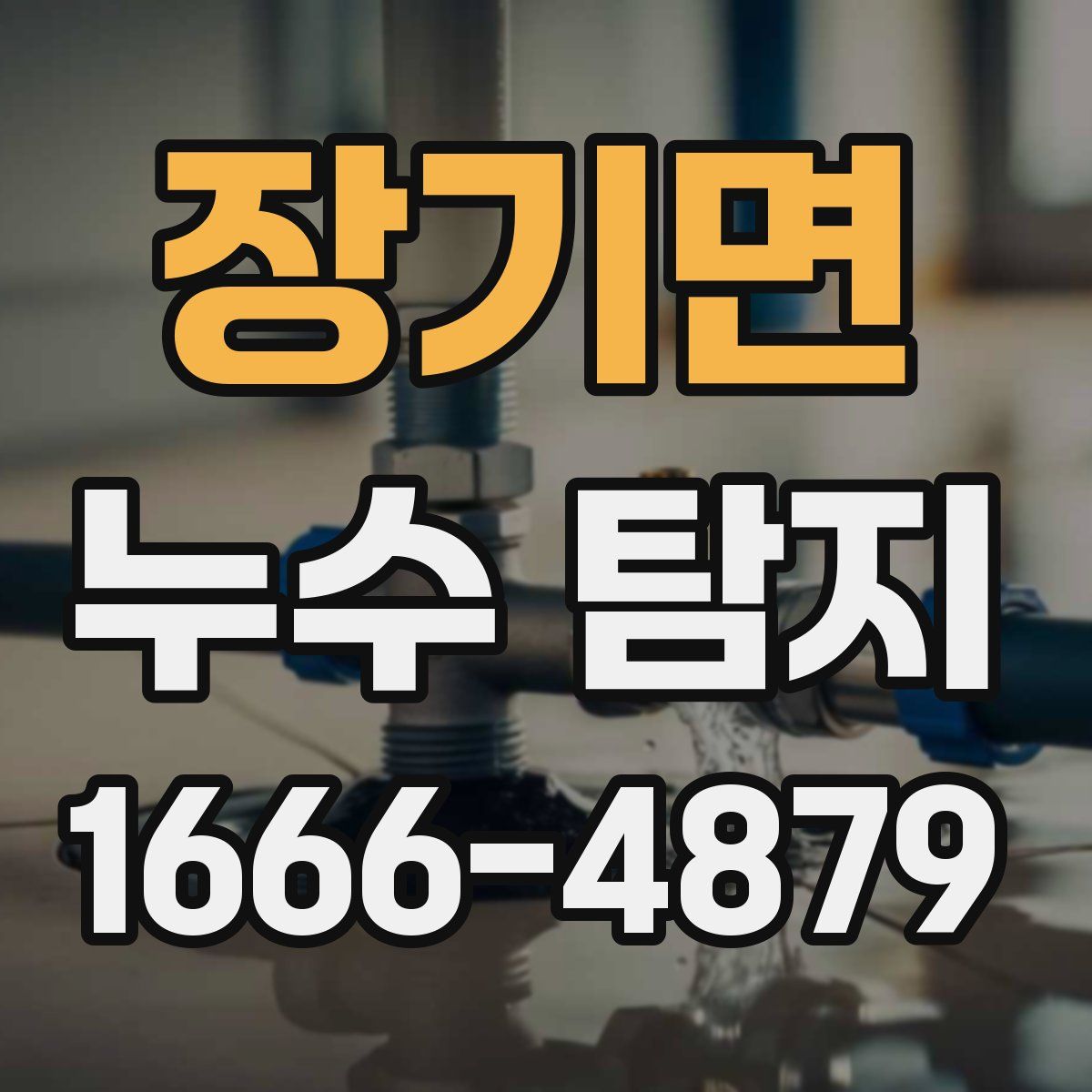 장기면 누수 탐지
