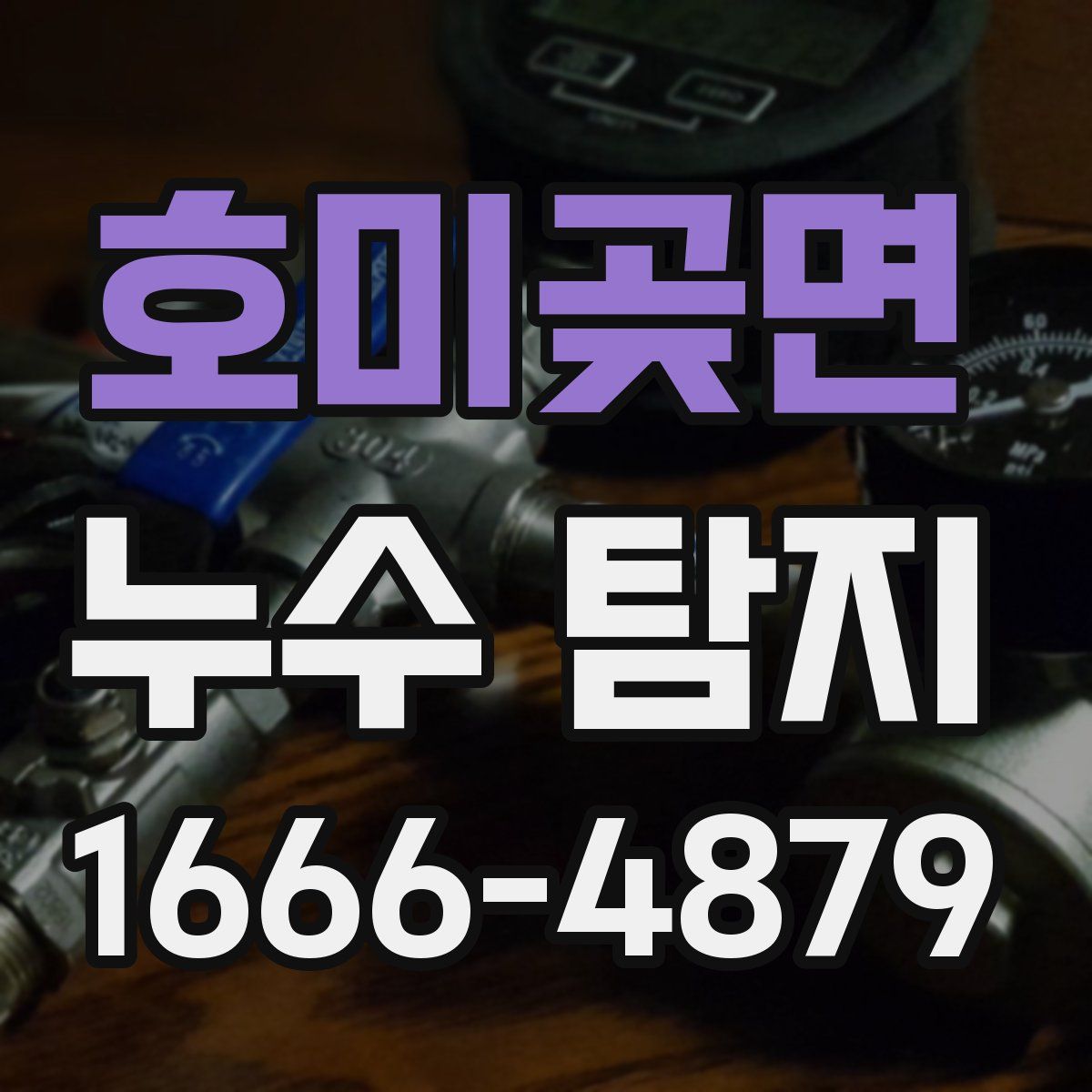 호미곶면 누수 탐지
