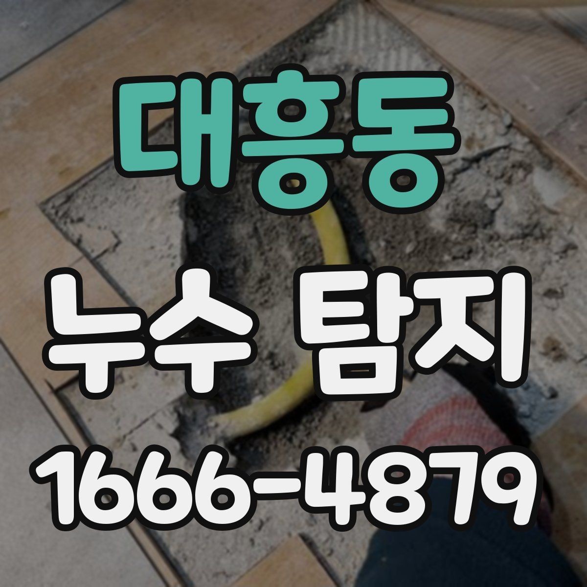 대흥동 누수 탐지 후 마감 처리까지 살펴보기