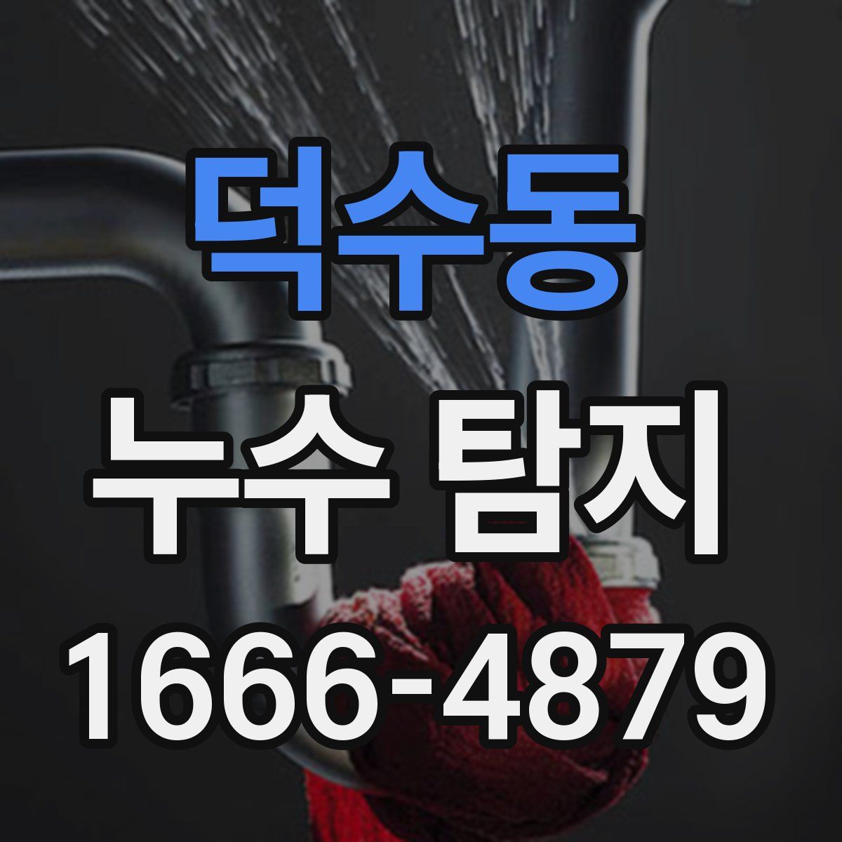 덕수동 누수 탐지