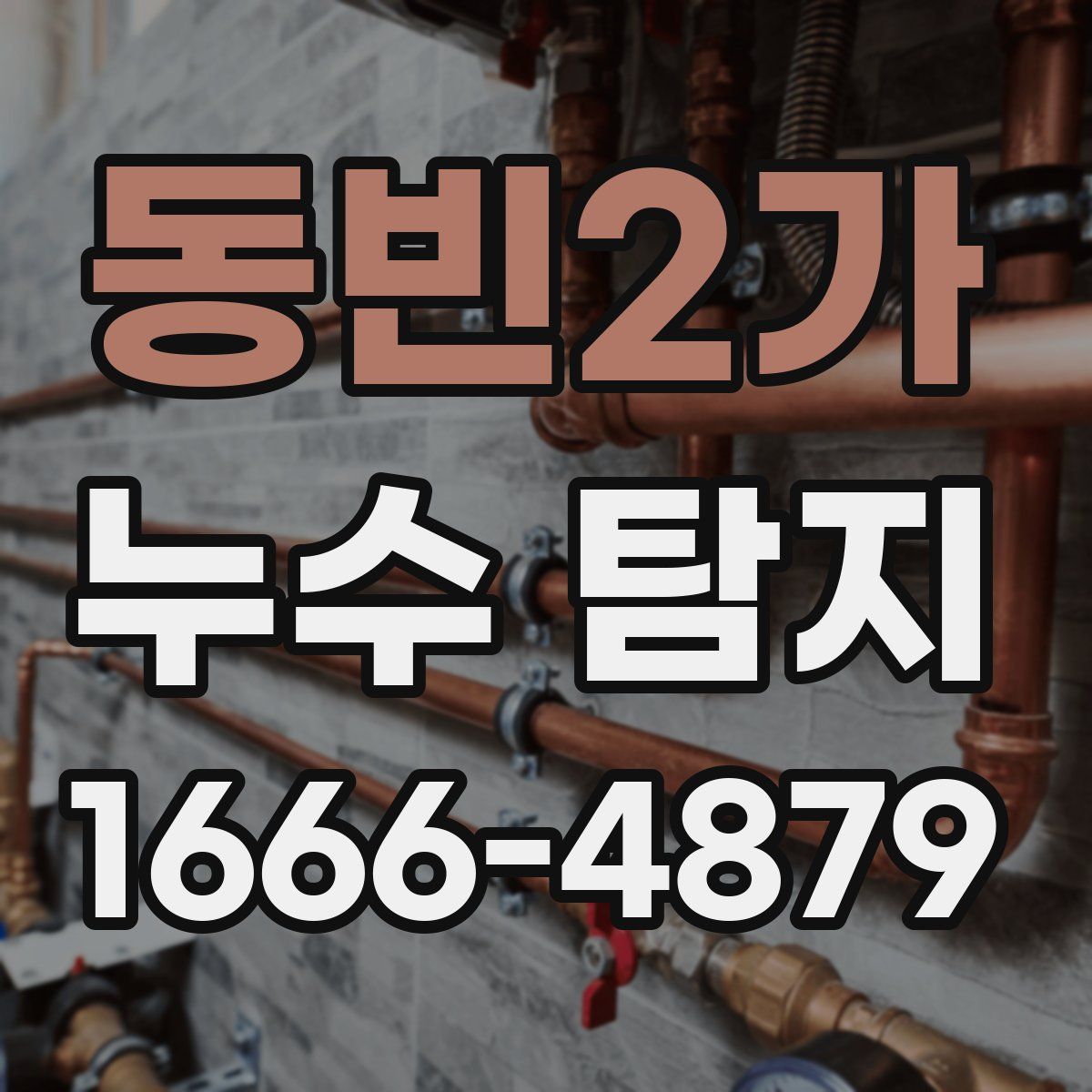 동빈2가 누수 탐지