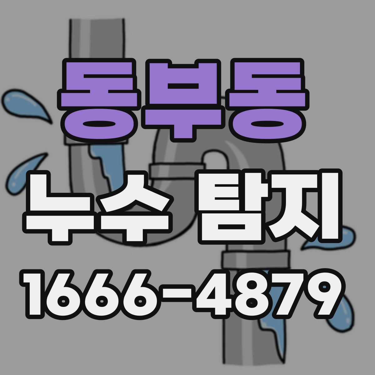 동부동 누수 탐지