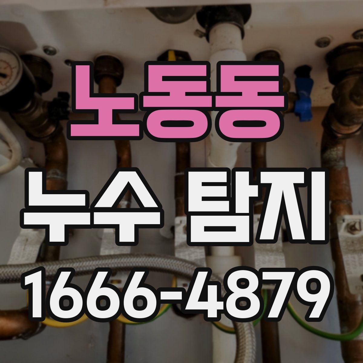 노동동 누수 탐지