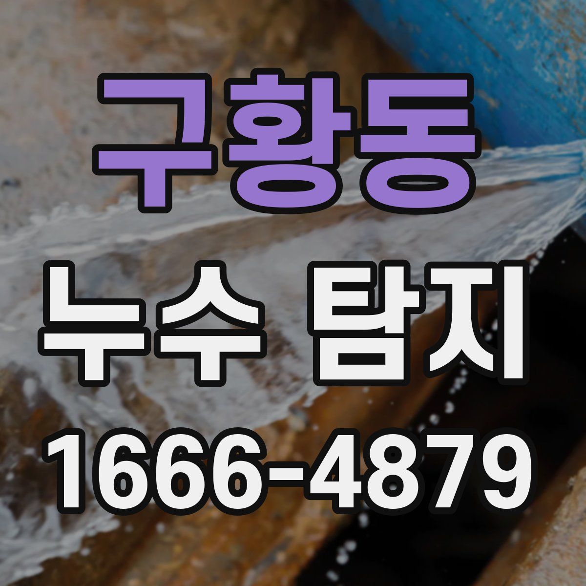 구황동 누수 탐지