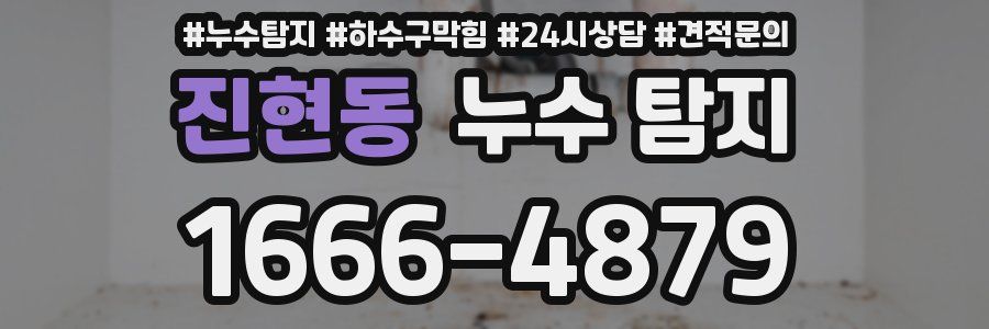 진현동 누수 탐지