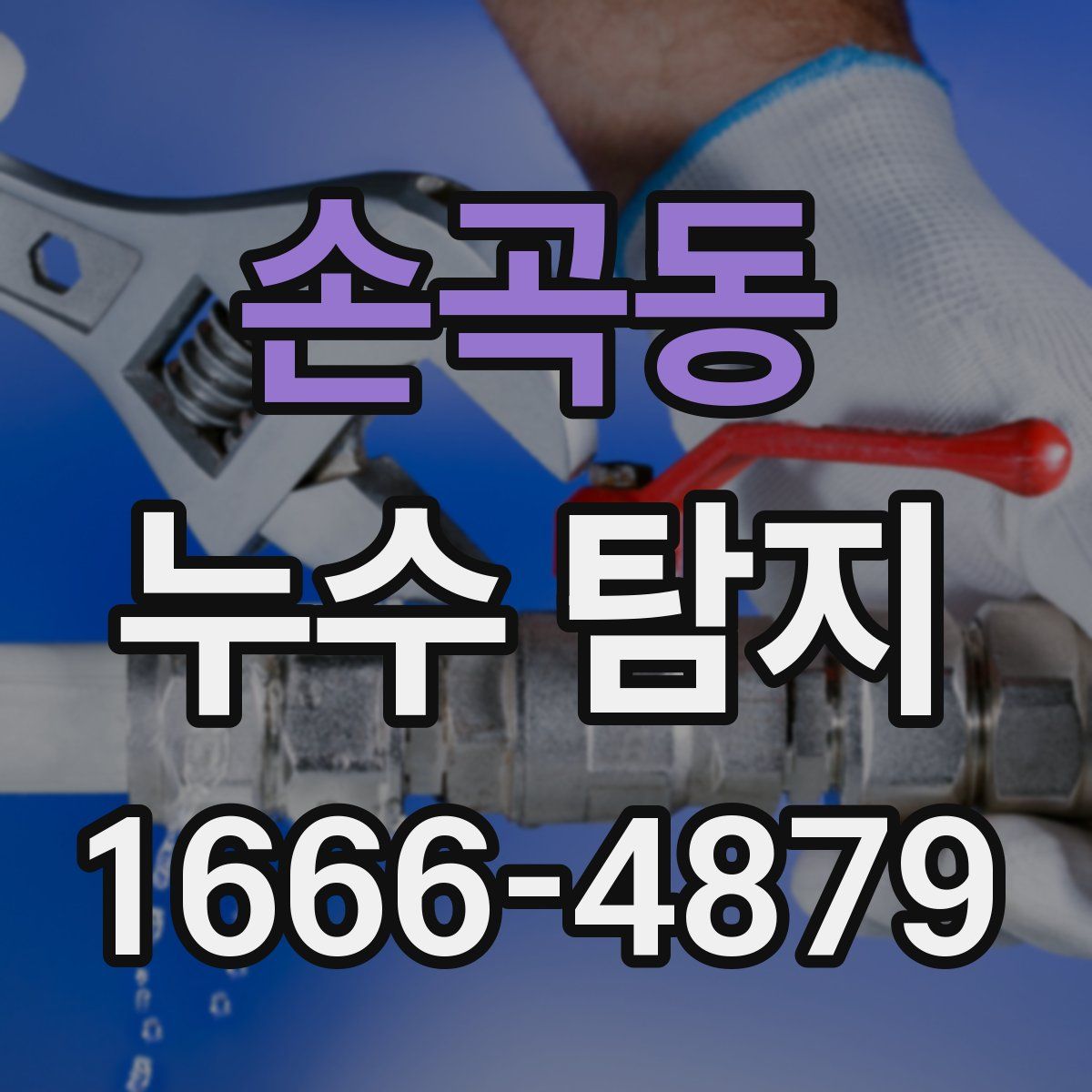 손곡동 누수 탐지