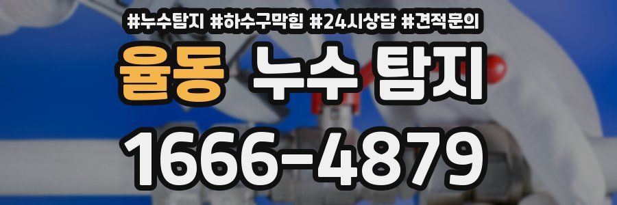 율동 누수 탐지