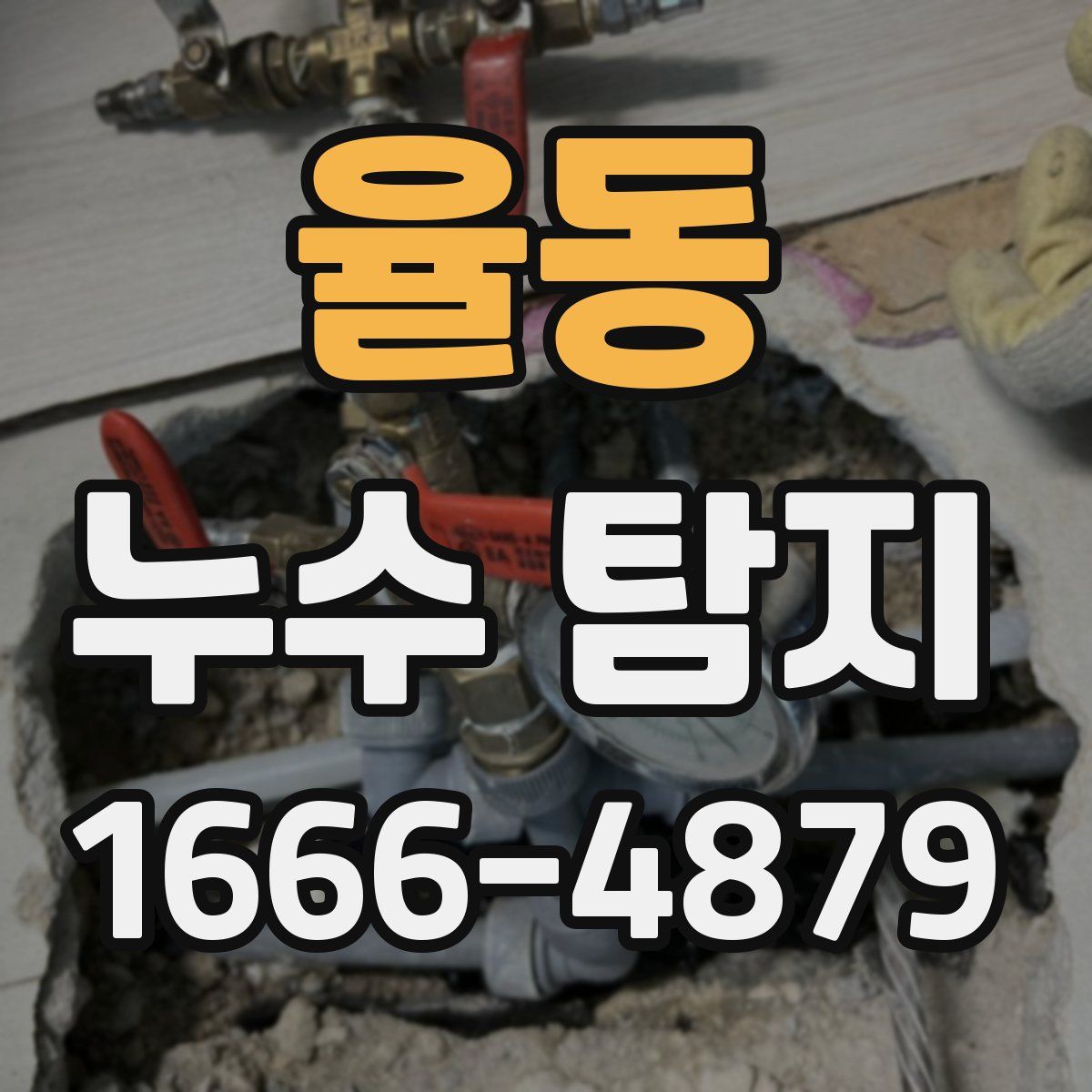 율동 누수 탐지