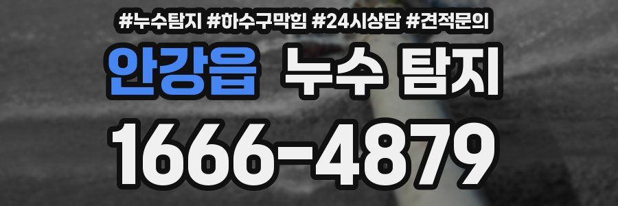 안강읍 누수 탐지