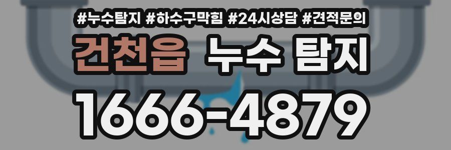 건천읍 누수 탐지