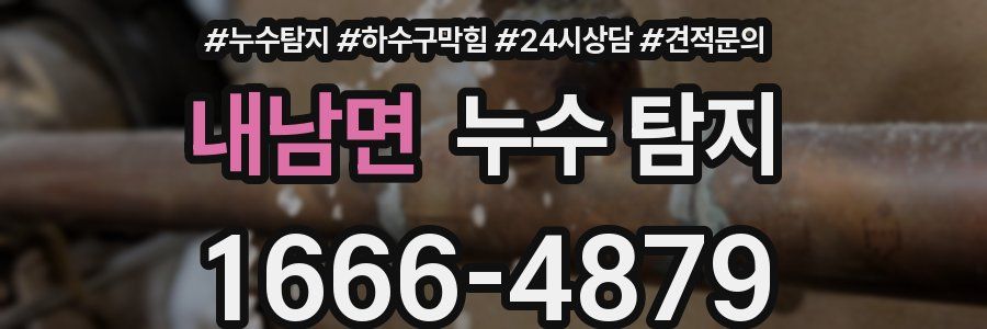 내남면 누수 탐지
