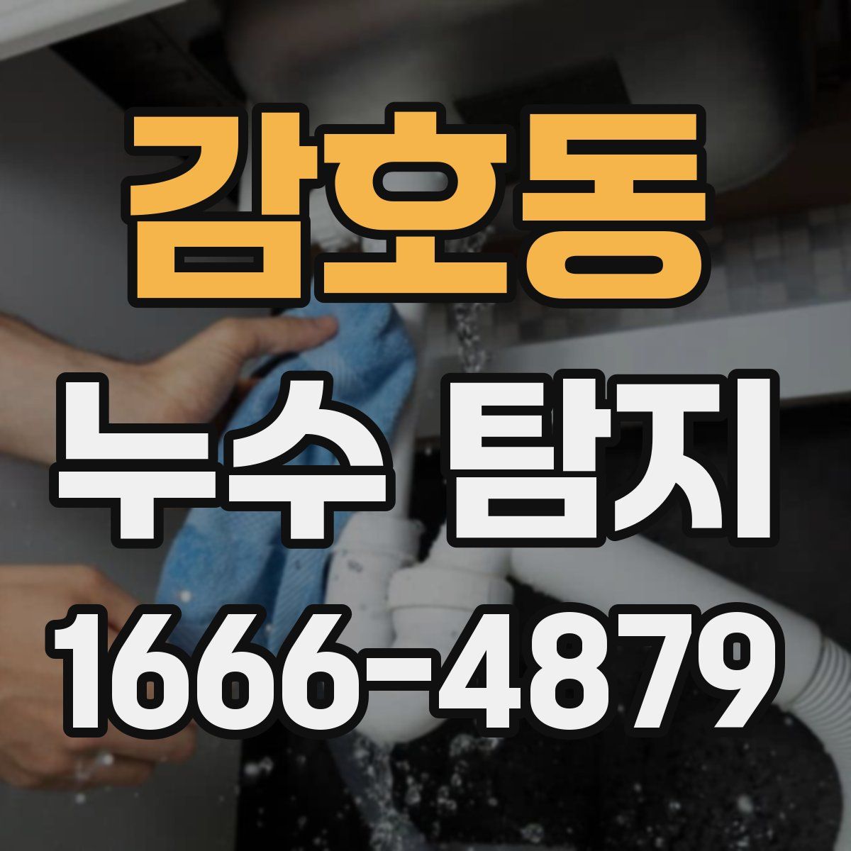 감호동 누수 탐지