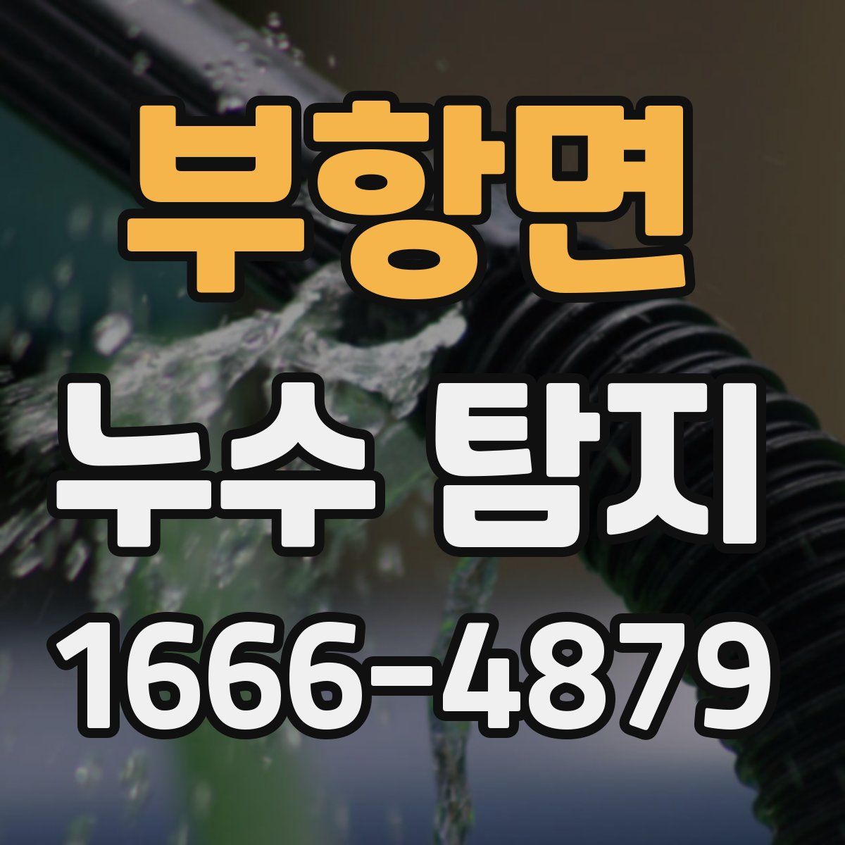 부항면 누수 탐지