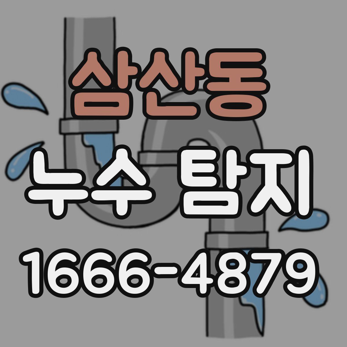 삼산동 누수 탐지