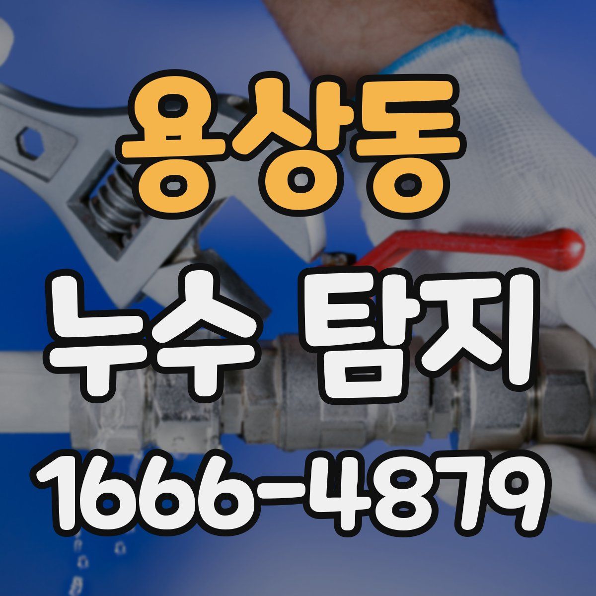 용상동 누수 탐지