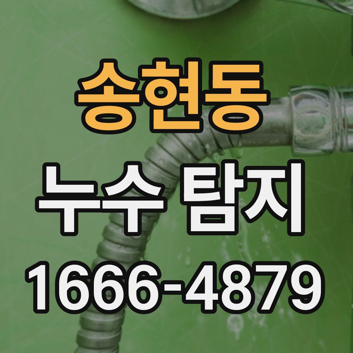 송현동 누수 탐지