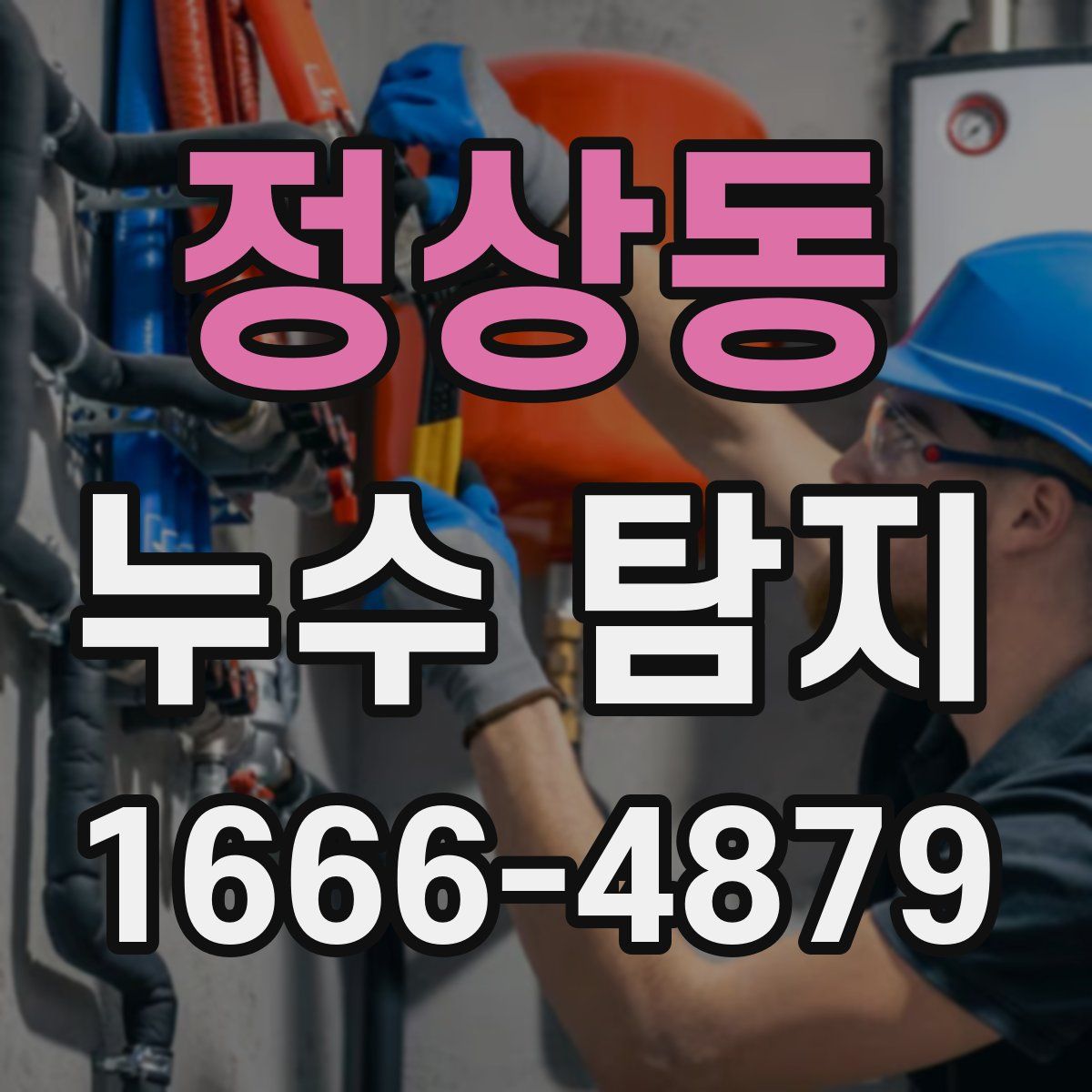 정상동 누수 탐지