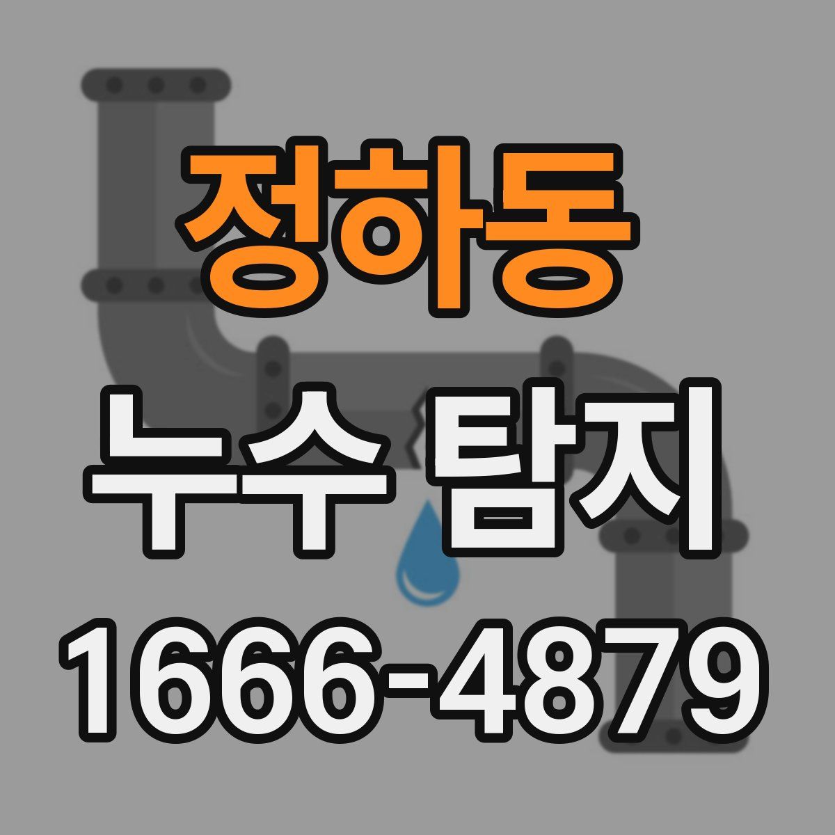 정하동 누수 탐지