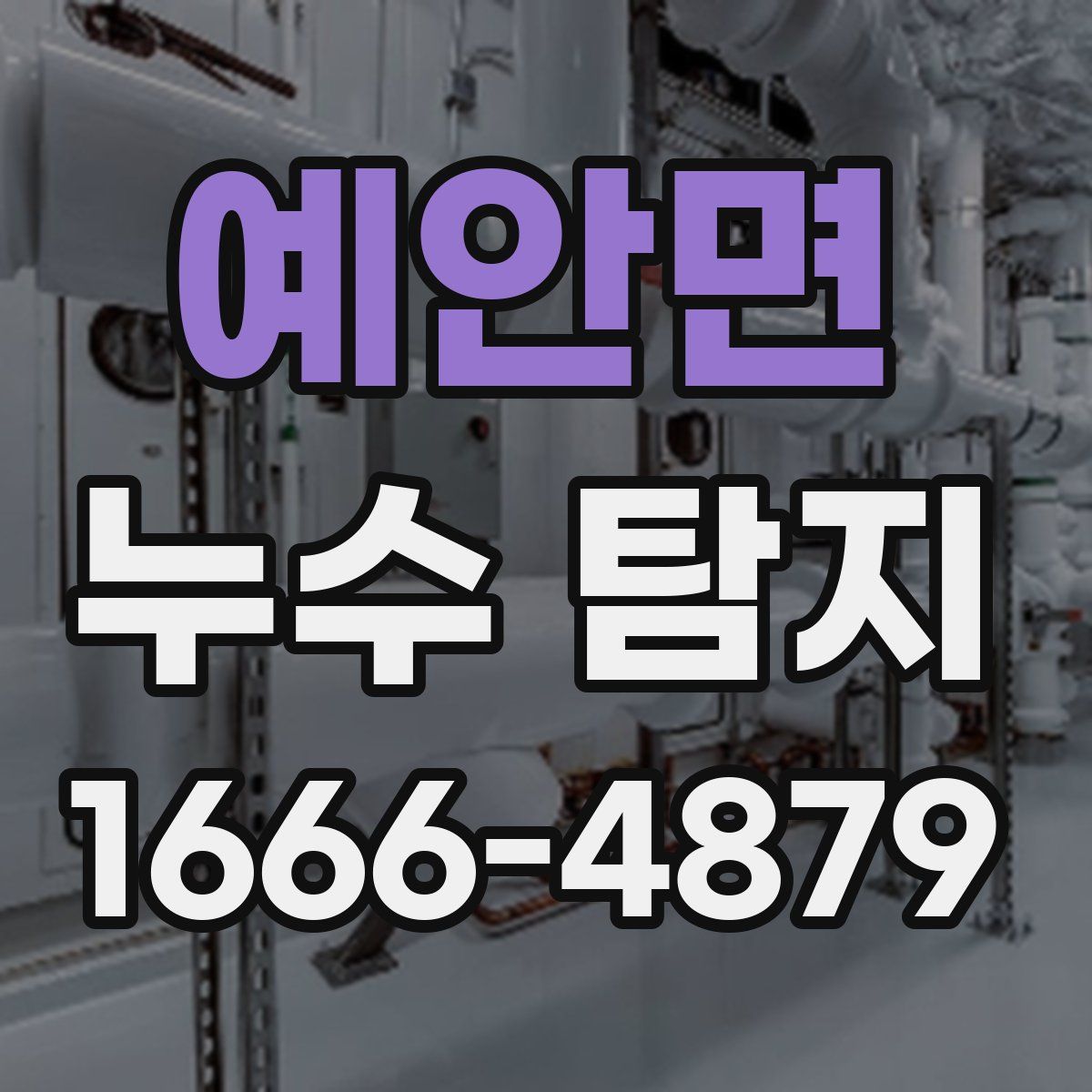 예안면 누수 탐지