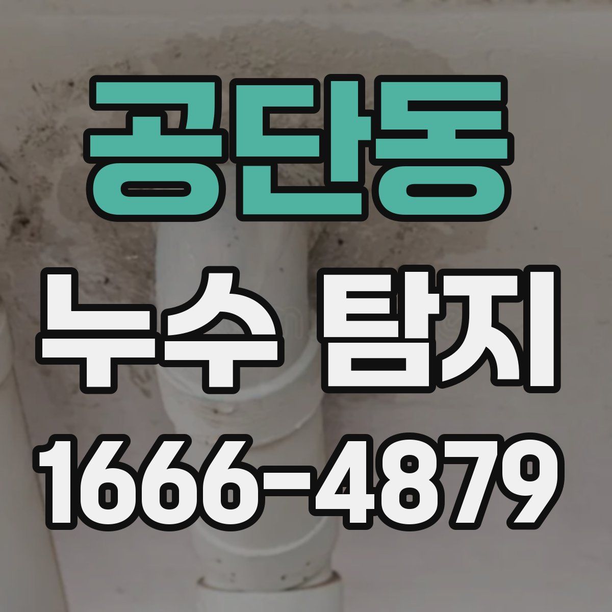 공단동 누수 탐지