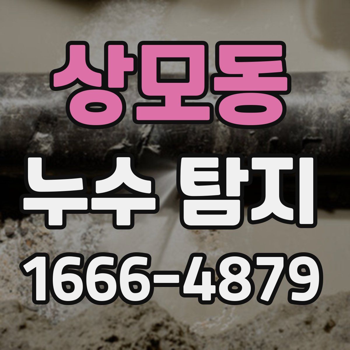 상모동 누수 탐지