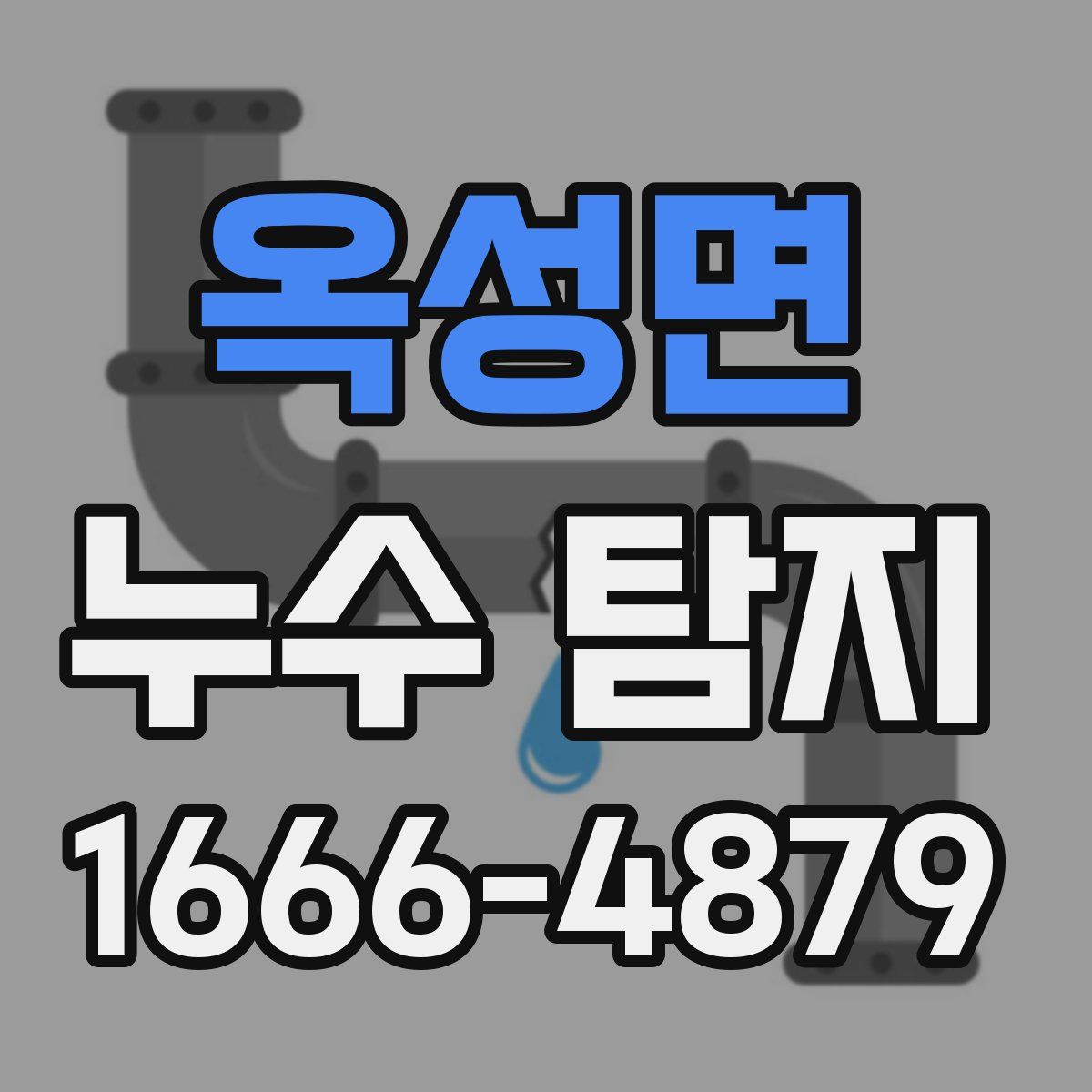 옥성면 누수 탐지