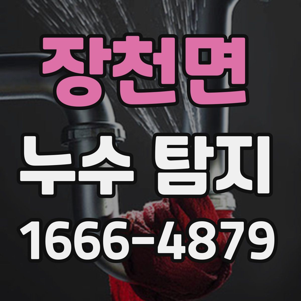 장천면 누수 탐지